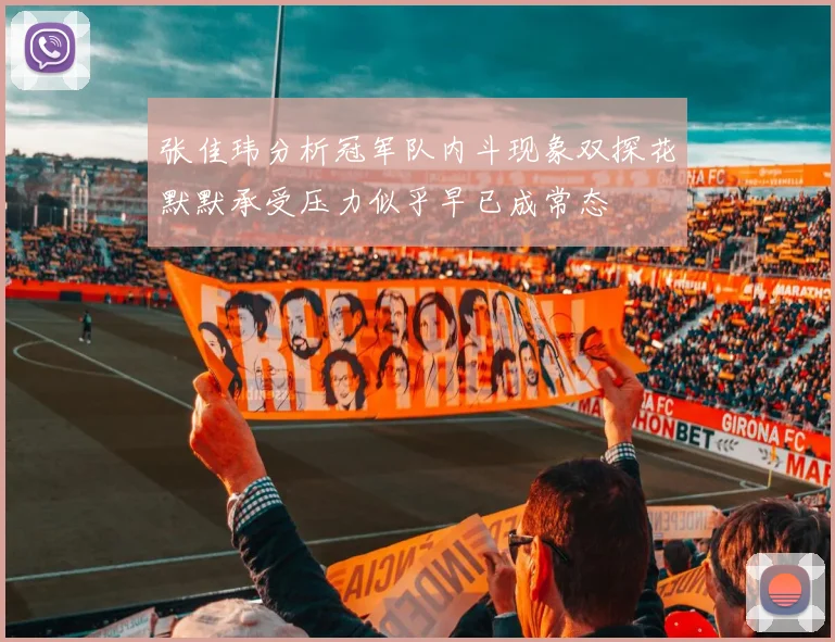 张佳玮分析冠军队内斗现象双探花默默承受压力似乎早已成常态